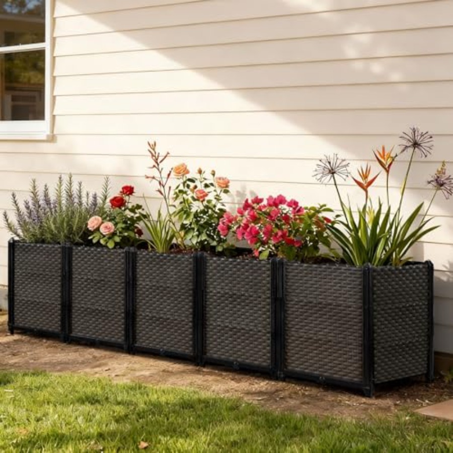 Self-Watering Planter - صندوق زراعة مرتفع ذاتي الري للاستخدام