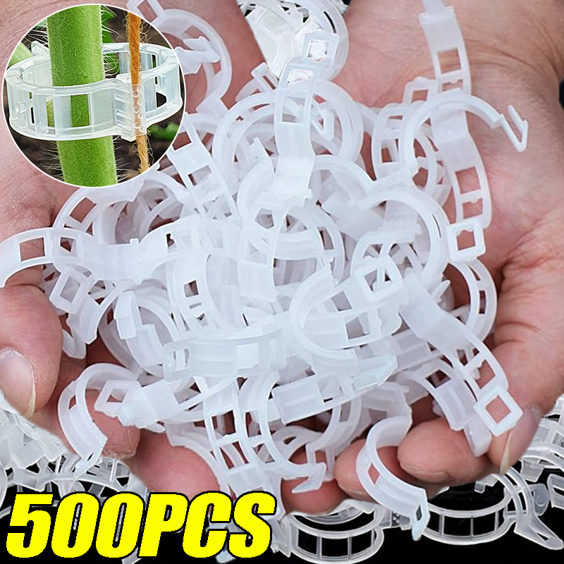 Gardening Tools Vegetables - مشابك دعم النباتات قابلة لإعادة الاستخدام