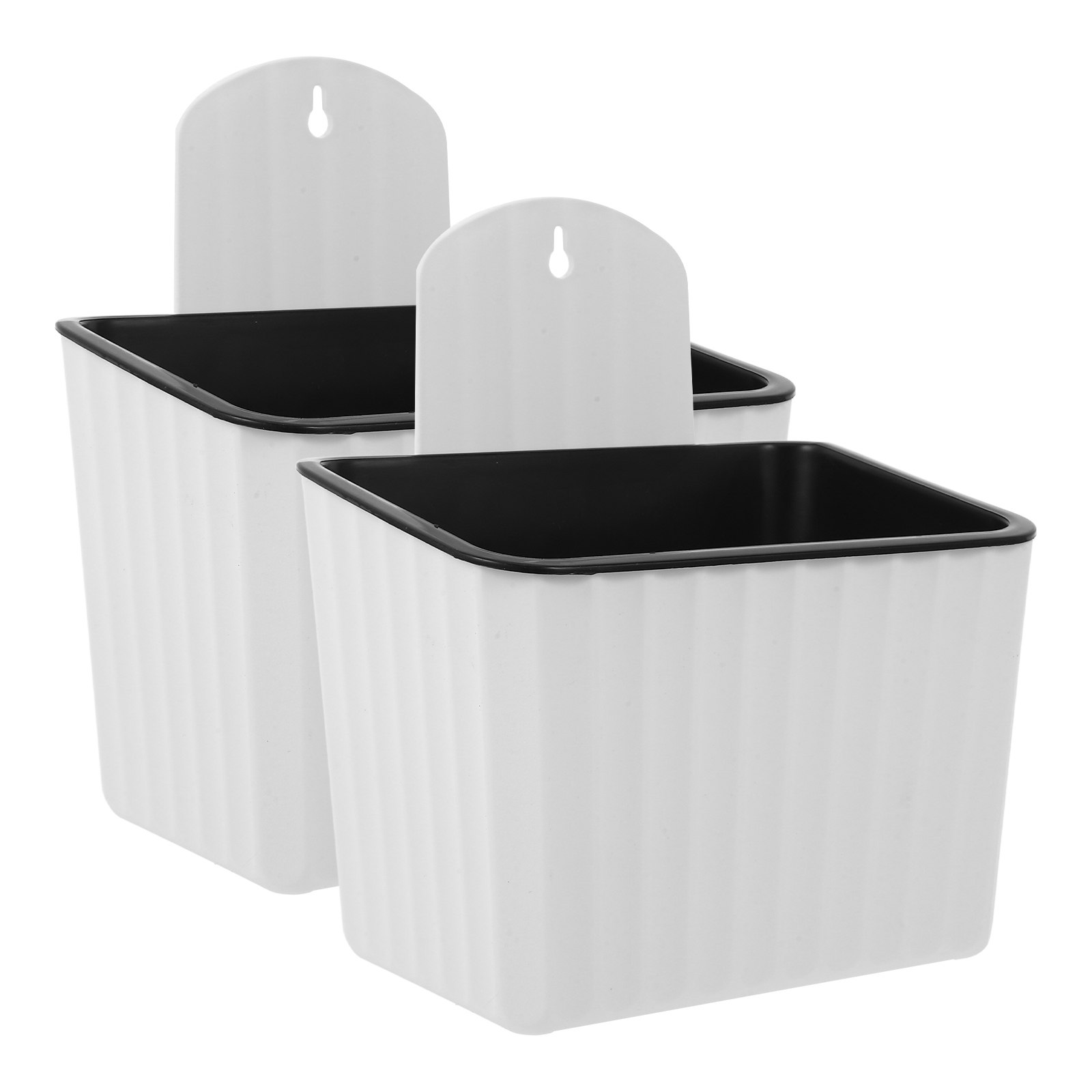 أواني زهور مثبتة على الحائط مع - مراجعة Self-Watering Planter وسعره