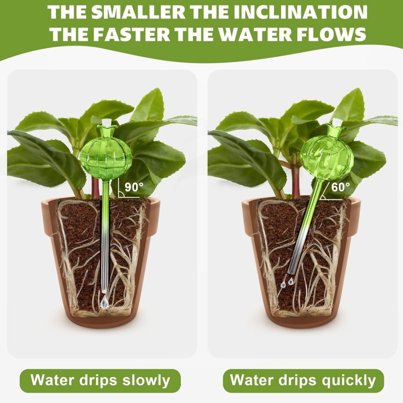 نظام ري آلي للنباتات على شكل م - مراجعة Automatic Plant Waterer وسعره